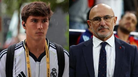 Luis de la Fuente se moja sobre llamar a Gonzalo a la Selección: "Como dicen en mi pueblo..."
