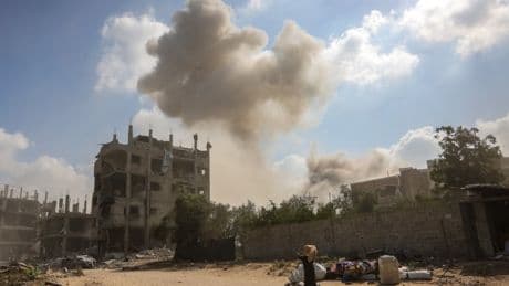 Gaza latest: Journalists among 19 killed in Israeli strike on Nasser hospital, health ministry says