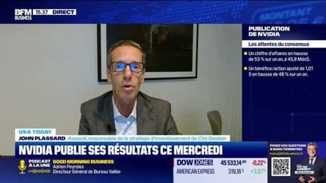 USA Today : "Nvidia publiera mercredi soir ses résultats", par John Plassard - 25/08