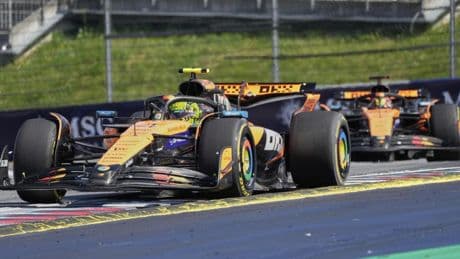 McLaren frena una tensa pelea entre Norris y Piastri; Alonso supera el difícil reto y desastre para Sainz