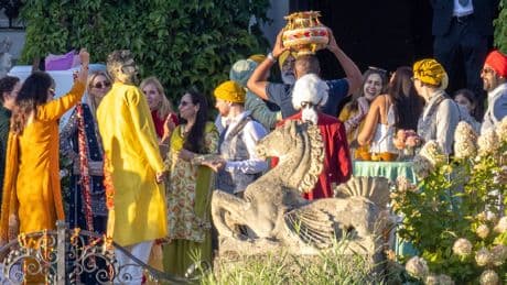 BILD exklusiv - Tengelmann-Familie feiert Bollywood-Hochzeit
