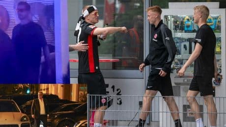 Nach Mitternacht zum Flughafen - Das große Party-Protokoll der Eintracht-Stars!