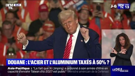 Droits de douane américains: Donald Trump veut taxer à 50% l'acier et l'aluminium importé aux États-Unis