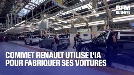 Commet Renault utilise l'IA pour fabriquer ses voitures