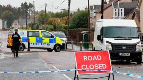Man dies after being found injured in Scots housing estate as police probe 'suspicious' death