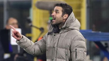 Cesc insiste en el interés del Como en fichar a Eric Garcia, a quien vio en San Siro
