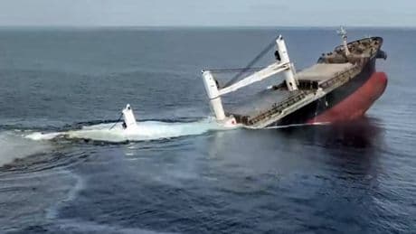 Eskalation auf See: Huthis versenken Frachtschiff im Roten Meer