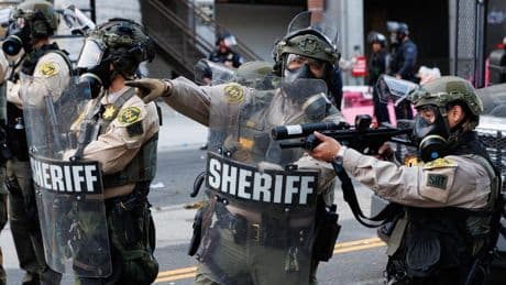 Los Angeles Protests Live Updates: Newsom Says California Will Sue To Stop Marines’ Deployment