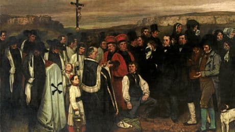 Ce tableau de Gustave Courbet va se transformer sous vos yeux
