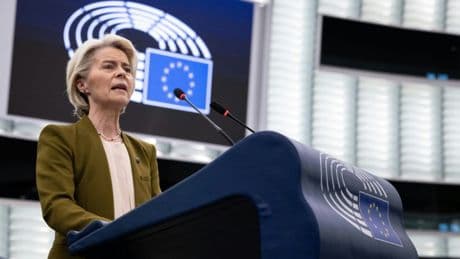 Linke Fraktion reicht Misstrauensantrag gegen von der Leyen im EU-Parlament ein