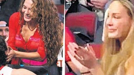 Kaptan eşinden zaferin gözyaşları