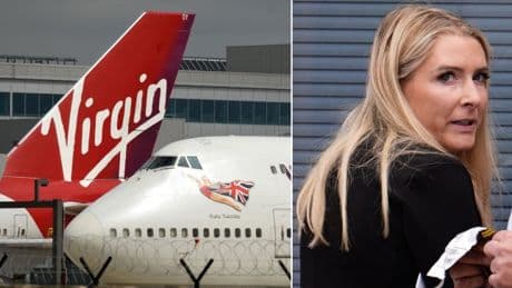 Virgin Atlantic air hostess ‘stopped from boarding a flight after car smash’
