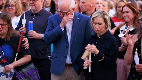 Hundreds gather to remember prominent Minnesota lawmaker and husband slain in their home