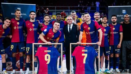 El Palau se despide de Sergio Lozano y Dyego, dos de sus leyendas
