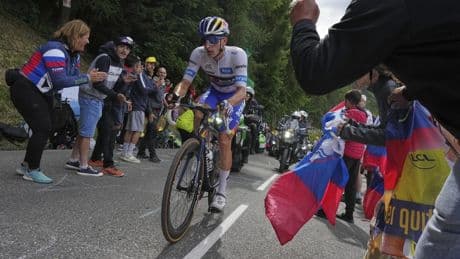 Radsport in Frankreich: Lipowitz erlebt Einbruch auf Königsetappe der Tour