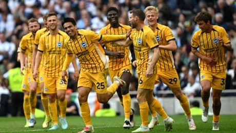 Tottenham 1 Brighton 4: Spurs face huge Postecoglou decision after last-day drubbing as Europa League champs finish 17th