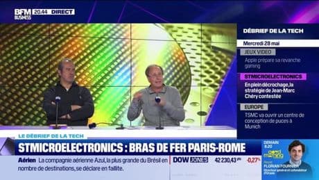 STMicroelectronics : bras de fer Paris-Rome - 28/05