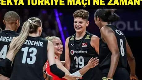 ÇEKYA TÜRKİYE VOLEYBOL MAÇI NE ZAMAN? 2025 VNL Çekya Türkiye Voleybol Maçı Hangi Kanalda? Filenin Sultanları Maç Tarihleri
