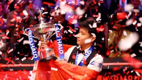 Zhao Xintong becomes the most complicated world champion in snooker history