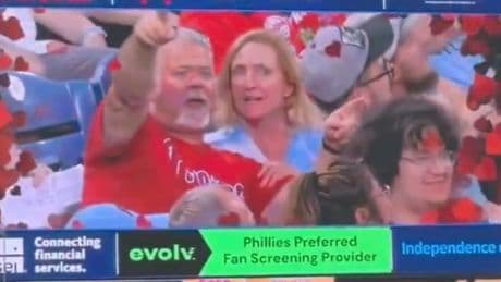 Phillie Phanatic hilariously recreates viral Coldplay kiss cam scandal