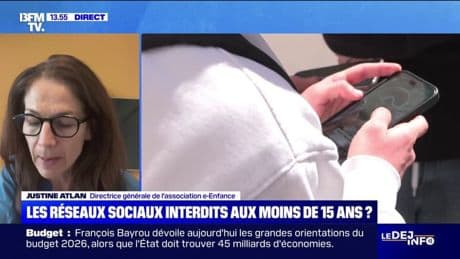 Vérification d'âge en ligne: "La France est très prête", estime Justine Atlan, directrice de l'association e-Enfance