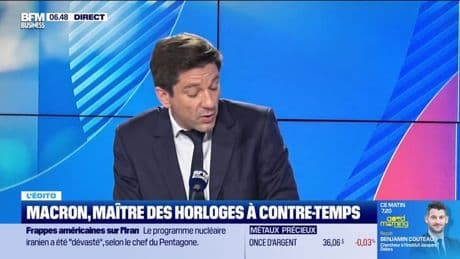 L’Edito de Raphaël Legendre : Macron, maître des horloges à contre-temps - 23/06