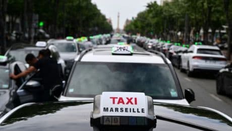 Marseille: les taxis poursuivent leur mobilisation ce lundi, des perturbations prévues dès 7h30