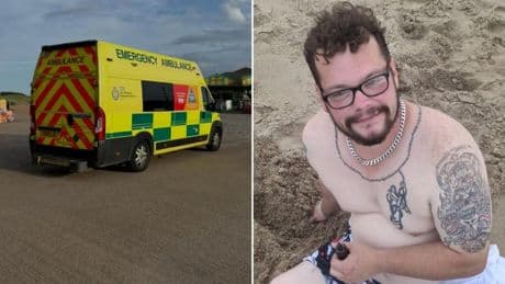 Man, 29, dies at popular beach during ‘first holiday with friends’