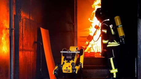 Feuer-Roboter: Roboter "Byte" lernt Umgang mit Waldbränden