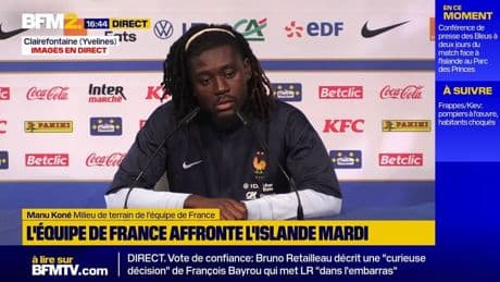 Qualifications Mondial 2026: "On sait qu'on est compliqués à jouer à la maison", estime Manu Koné