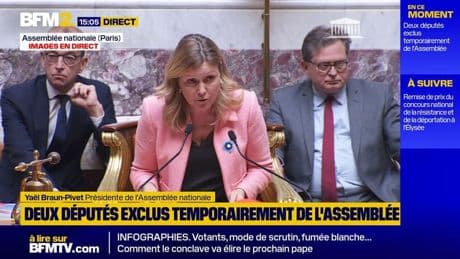 L'Assemblée vote pour l'exclusion temporaire d'Andy Kerbrat et Christine Engrand