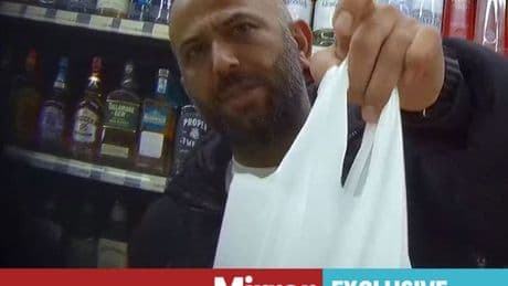 Grinning shopkeeper filmed illegally selling disposable vapes just days after government ban