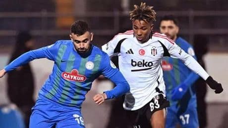 Beşiktaş'ın konuğu Çaykur Rizespor