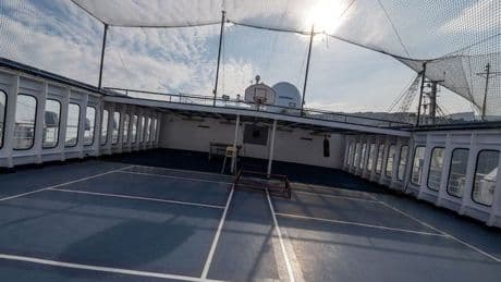 Cruise ship abandoned on a seasick-inducing tilt is eerily frozen in time