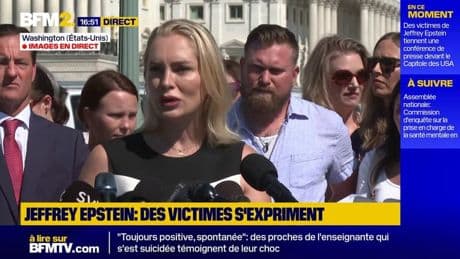 Une des victimes de Jeffrey Epstein implore l'aide du président Donald Trump