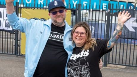 Oasis superfans spend £10k to see heroes in Edinburgh after flying from New York