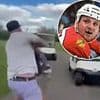Police release verdict on brutal golf brawl involving ex-hockey star who punched rival and threw him into lake