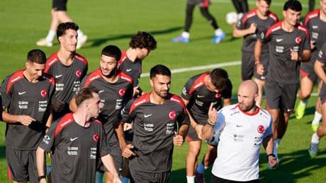 A Milli Futbol Takımı, Gürcistan maçı hazırlıklarına başladı!