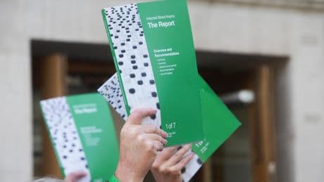 Nothing can ‘put right’ infected blood delay damage, minister says