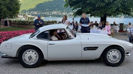 Villa d'Este 2025, Coppa d'Oro alla Bmw 507 del 1957 con motore V8 da 3200cc prodotta in sole 254 unità