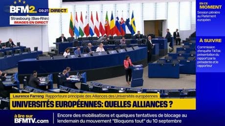 Alliances des universités européennes: "nous avons plus que jamais besoin d'une Europe des Lumières", alerte Laurence Farreng