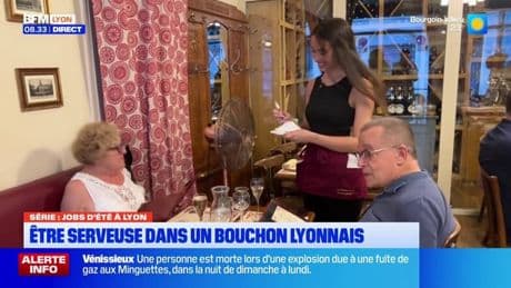 Job d'été à Lyon : serveuse dans un bouchon