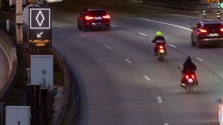 Avec la voie de covoiturage, les embouteillages et les nuisances sonores continuent de baisser sur le périphérique parisien
