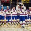 Amerikaanse ijshockeyers veroveren voor het eerst in 92 jaar weer titel op WK