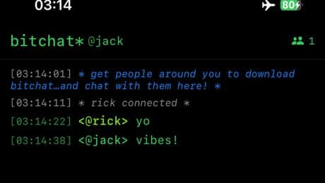 Jack Dorsey made an encrypted Bluetooth messaging app