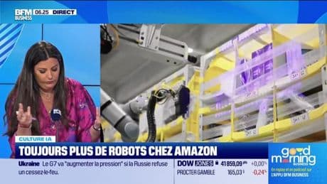 Culture IA : Toujours plus de robots chez Amazon, par Léa Benaim - 23/05