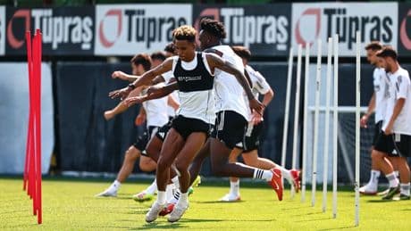 Beşiktaş, Shakhtar Donetsk maçının hazırlıklarını sürdürdü