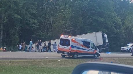 Distracted driving may have led to New York bus crash that killed five, police say