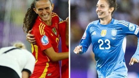 Nanclares y Zubieta, las rojiblancas subcampeonas de Europa con España