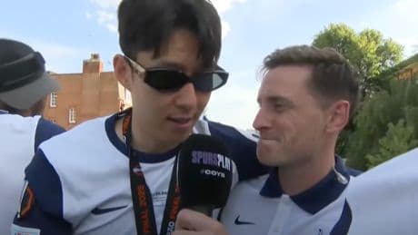Spurs Son Heung-min reflects on Europa League win: ‘Just partying, just celebrating’